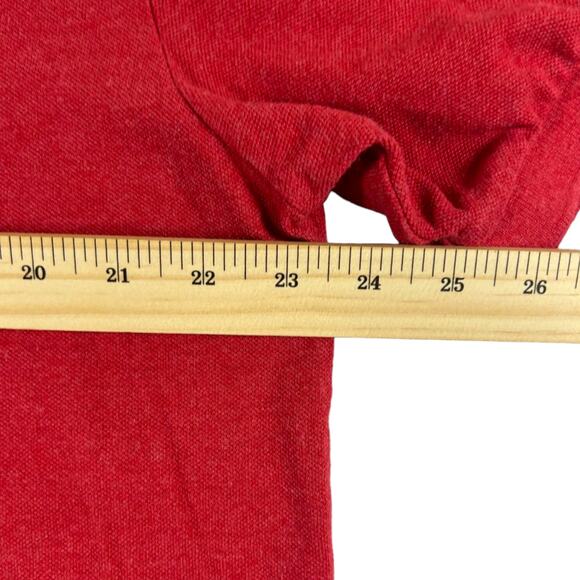 Ralph Lauren Men's Red Polo Shirt Green Pony Short sleeve Size XL santa polo - Picture 7 of 7